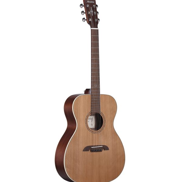Alvarez AF75E-AGP Solid Top Folk Acoustic-Electric Guitar